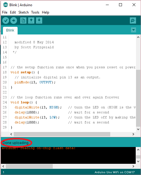 Arduino programming