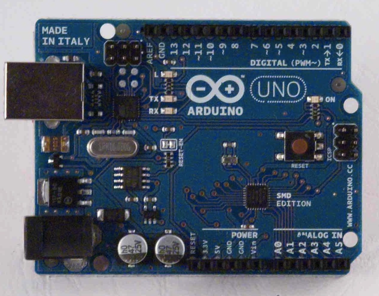 arduino uno conectar led code