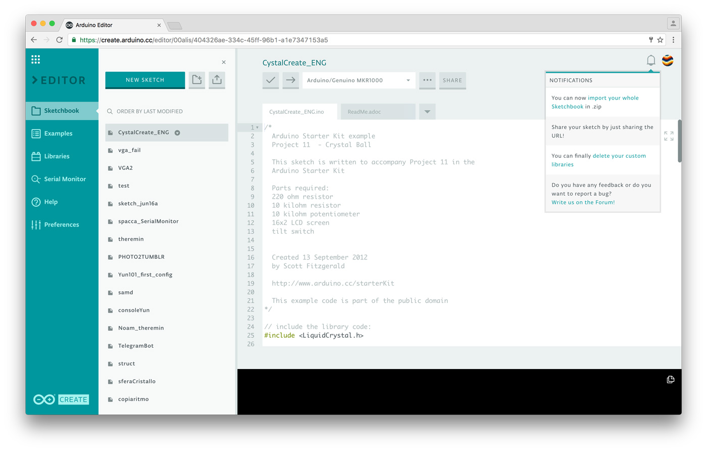 Arduino Create - 1 5