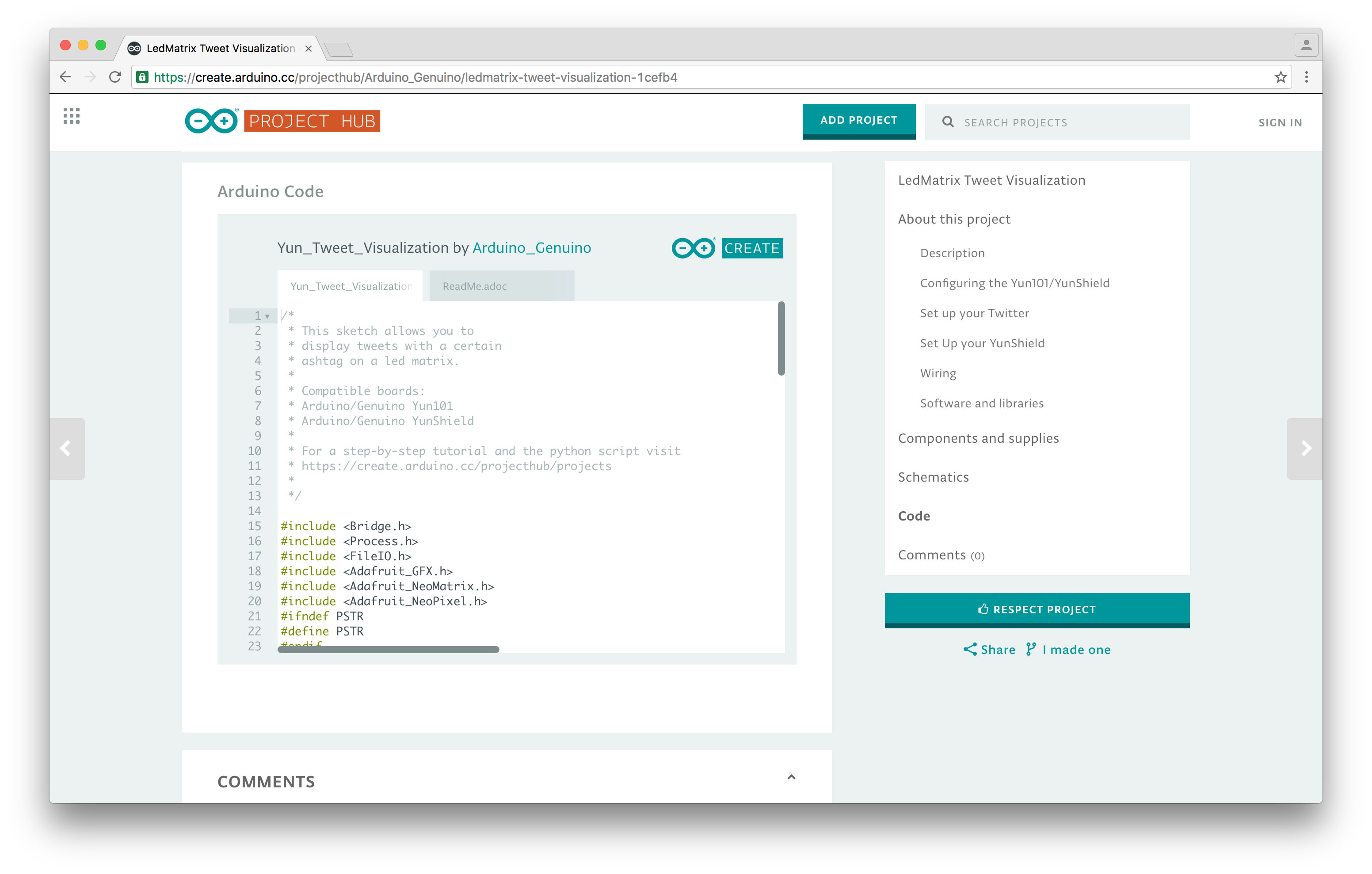 Arduino - Create