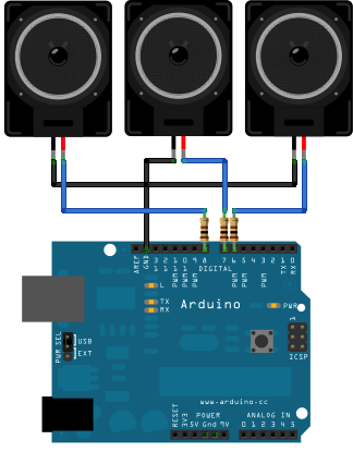 arduino loudspeaker