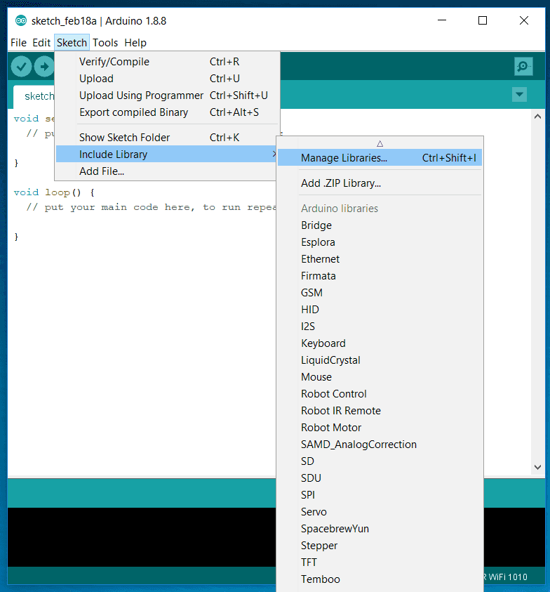 manage libraries