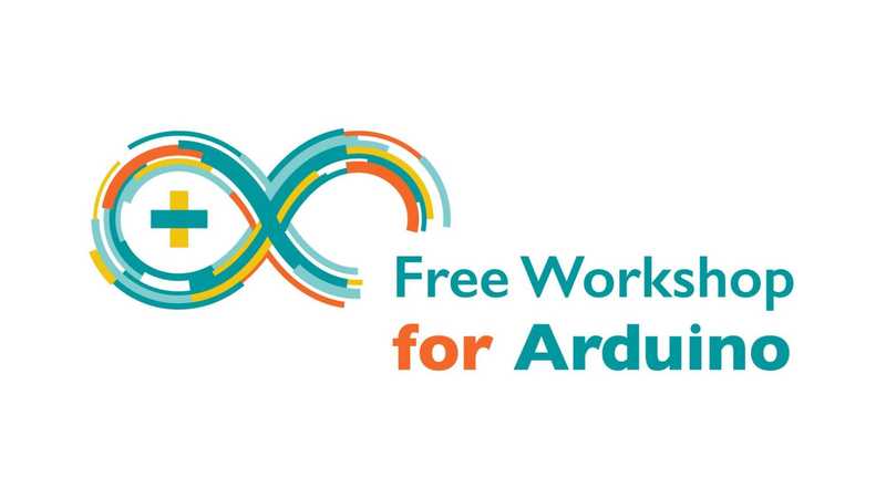 Community Workshop logo that says "Free Workshop for Arduino"