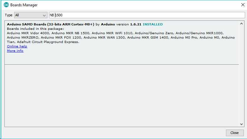 Getting Started with the Arduino MKR NB 1500 Arduino