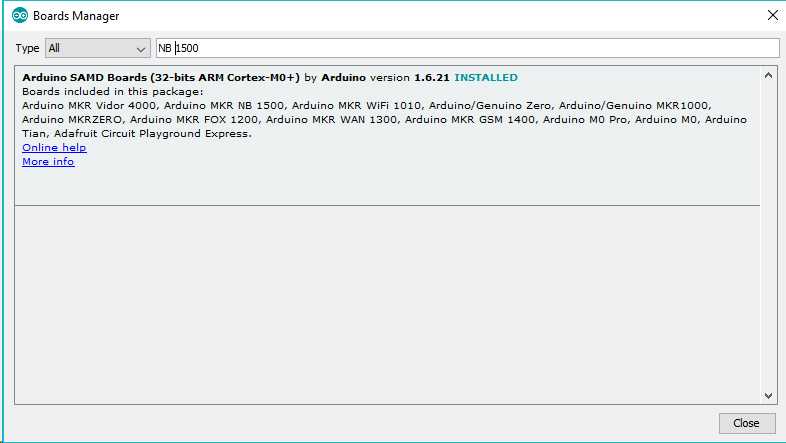 arduino mkr nb 1500 example