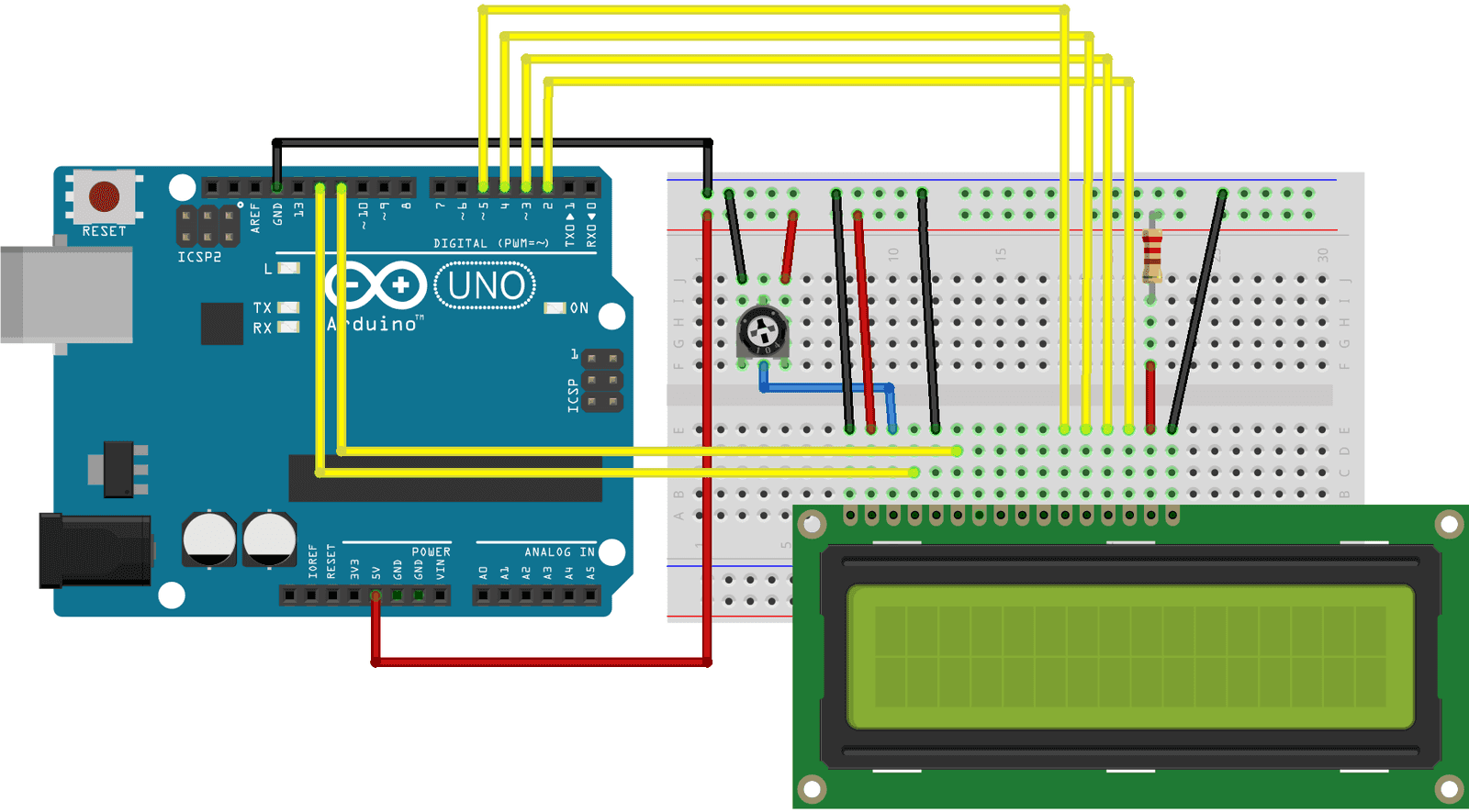 setCursor() method | Arduino