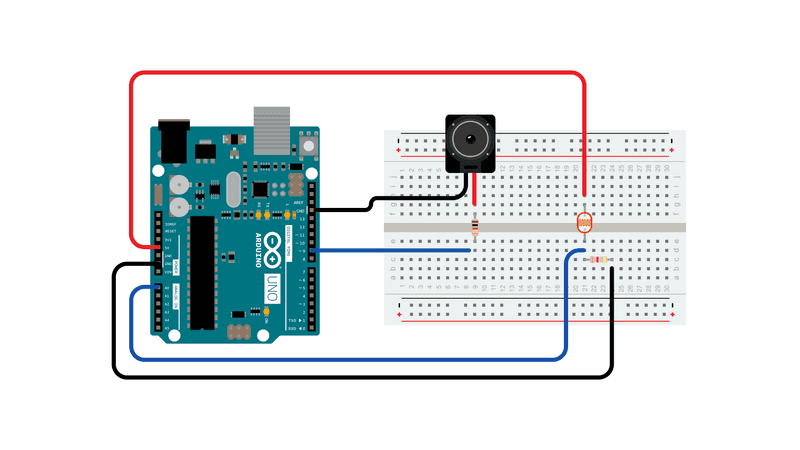 arduino speaker photocell bb