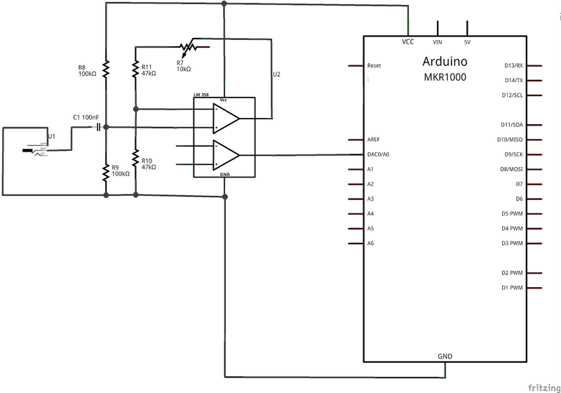 ArduinoMKR1000AudioInput schem