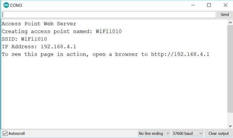 Ap Simple Web Server Wifi Arduino