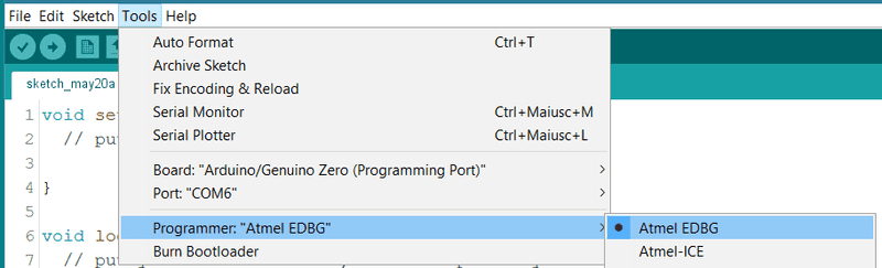 SAMD Upd Programmer